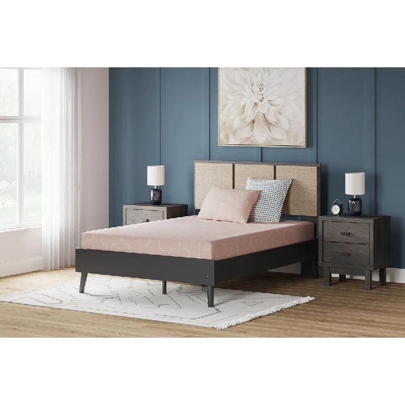 Queen - size mattresses for couples and standard bedroomsLatex mattresses with natural bounce and breathabilitySignature Design by Ashley iKidz Coral Pink Mattress and Pillow Queen - size mattresses for couples and standard bedroomsLatex mattresses with natural bounce and breathabilitySignature Design by Ashley iKidz Coral Pink Mattress and Pillow