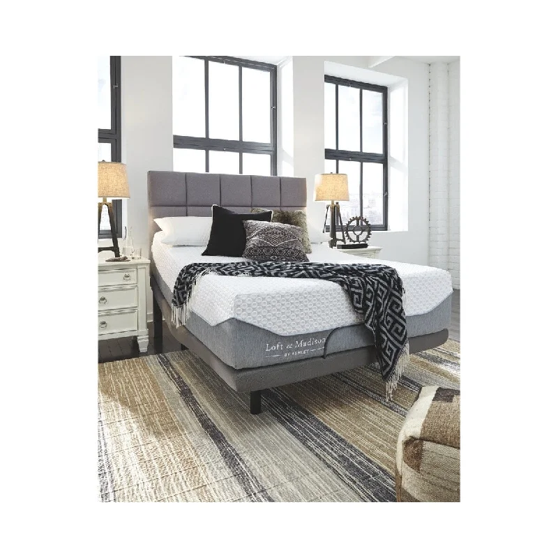Natural latex and organic cotton blend mattressesBamboo - charcoal infused mattresses for odor absorptionSignature Design by Ashley Loft and Madison 15 Plush 15 inch California King White Mattress with MemGel Natural latex and organic cotton blend mattressesBamboo - charcoal infused mattresses for odor absorptionSignature Design by Ashley Loft and Madison 15 Plush 15 inch California King White Mattress with MemGel