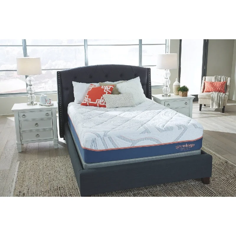 Latex mattresses with natural bounce and breathabilityBamboo - charcoal infused mattresses for odor absorptionSignature Design by Ashley Mt. Dana Firm 16 Inch White Twin Mattress Latex mattresses with natural bounce and breathabilityBamboo - charcoal infused mattresses for odor absorptionSignature Design by Ashley Mt. Dana Firm 16 Inch White Twin Mattress