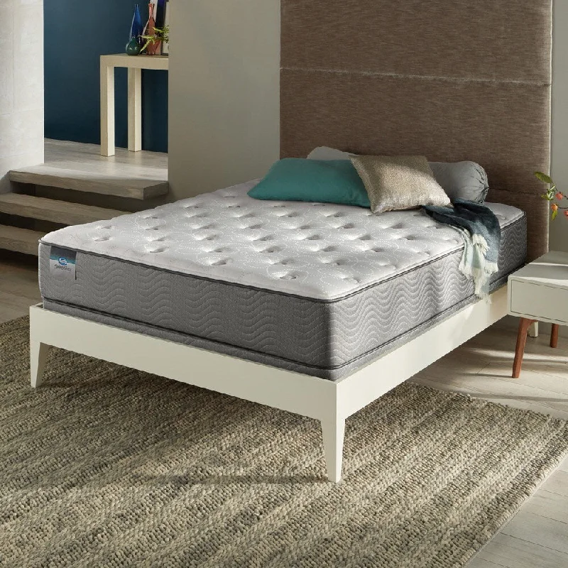 King - size mattresses for spacious master bedroomsBamboo - charcoal infused mattresses for odor absorptionSimmons Beautysleep Cedar Creek Cove Plush 11.5-inch California King-sized Mattress Set - N/A