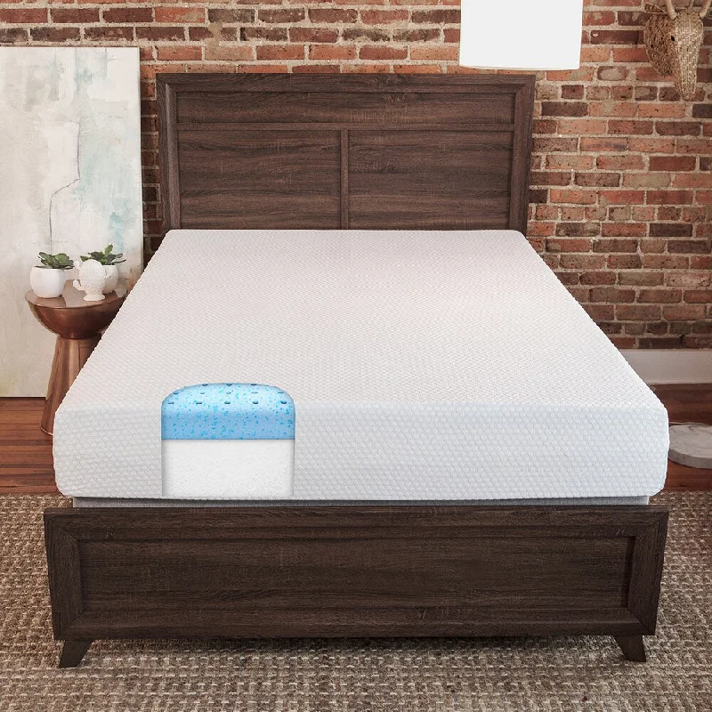 Memory foam mattresses for pressure relief and contouringHybrid mattresses combining foam and innerspring technologySwissLux 10-inch Gel Memory Foam Mattress Memory foam mattresses for pressure relief and contouringHybrid mattresses combining foam and innerspring technologySwissLux 10-inch Gel Memory Foam Mattress