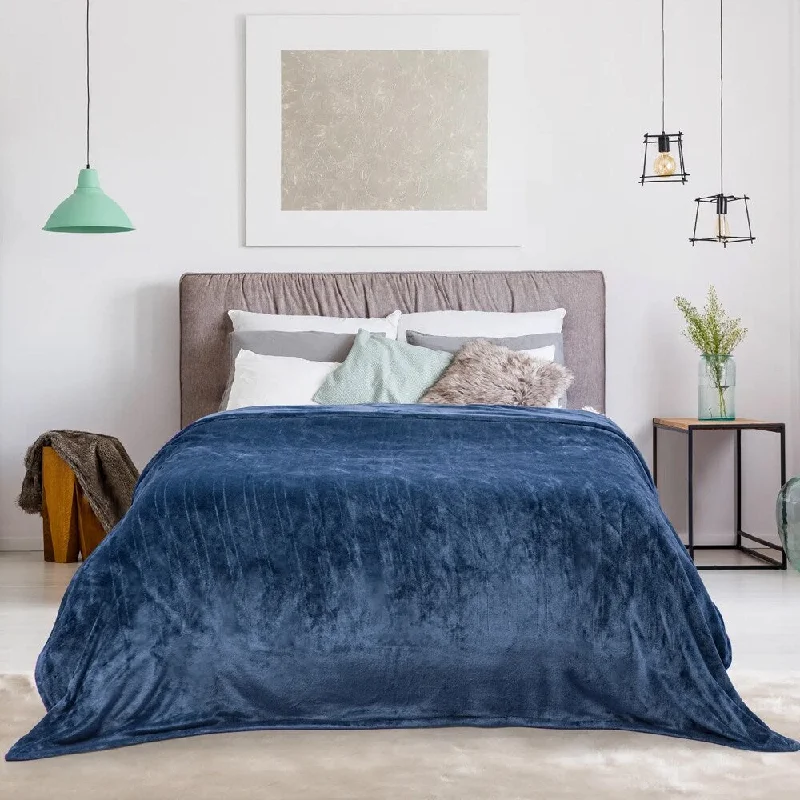 Bamboo fiber blankets with natural antibacterial propertiesCotton blankets for breathability and a lightweight feelTwin Size Electric Heated Blanket Blue Bamboo fiber blankets with natural antibacterial propertiesCotton blankets for breathability and a lightweight feelTwin Size Electric Heated Blanket Blue
