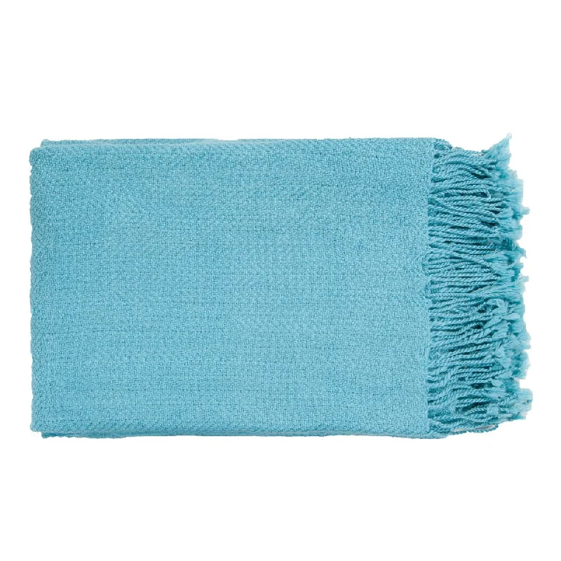 Queen - size blankets for standard - sized bedsMohair blankets with a unique sheen and softnessWoven Sloth Acrylic Throw Blanket (50 x 60)